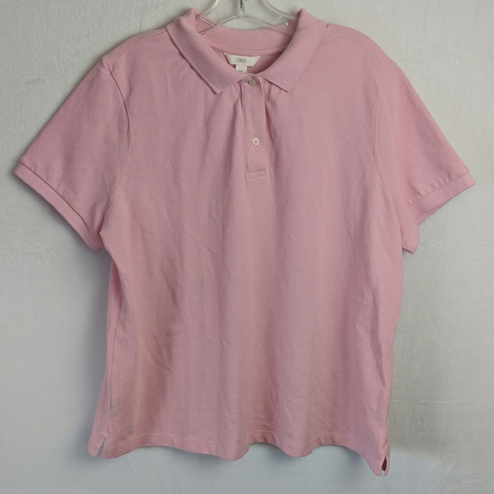1901 pink polo shirt size XXL men's